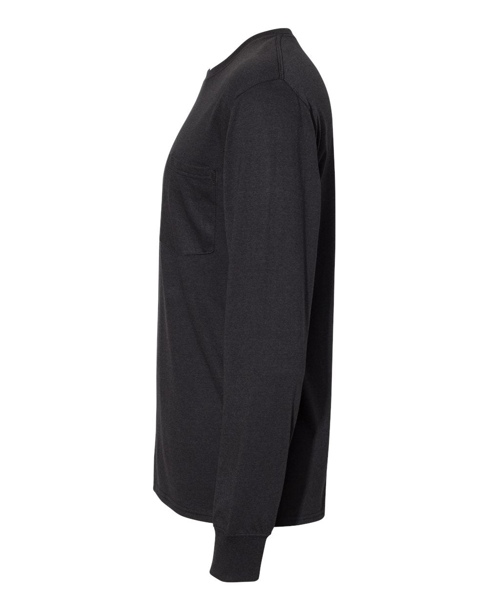 Unisex Workwear Long Sleeve Pocket T-Shirt | W120