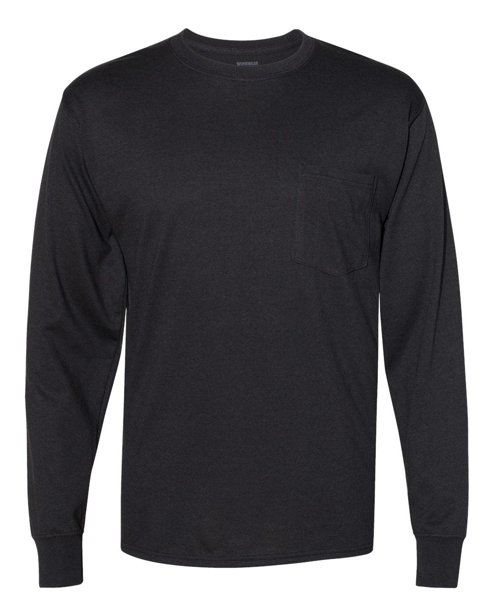 Unisex Workwear Long Sleeve Pocket T-Shirt | W120