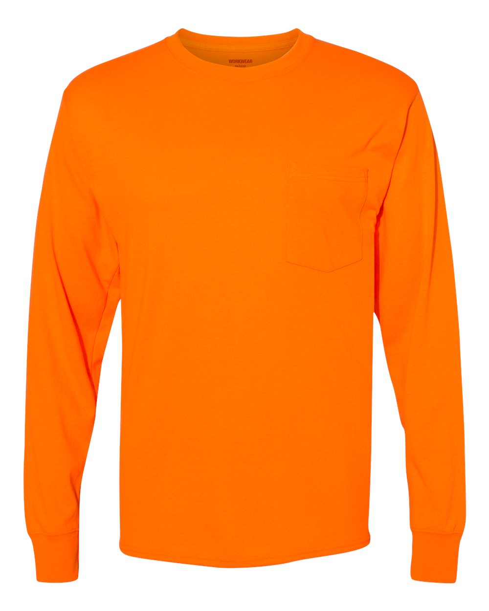 Unisex Workwear Long Sleeve Pocket T-Shirt | W120