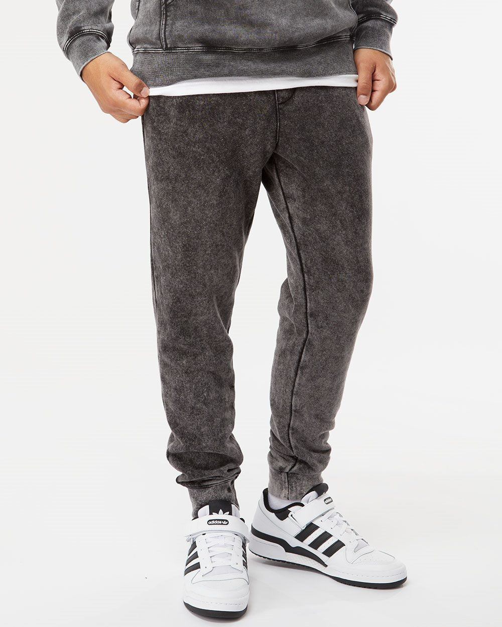Pantalones de chándal unisex de forro polar con lavado mineral | PRM50PTMW