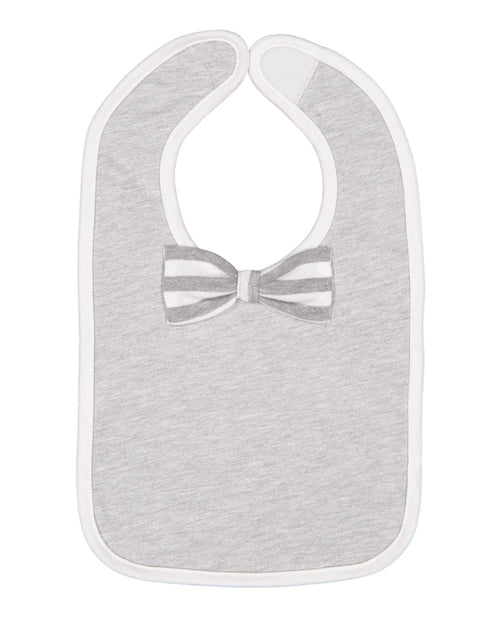 Infant Baby Rib Bow Tie Bib | 1002