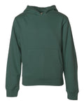 Independent Trading Co. SS4001Y Youth Midweight Hooded Sweatshirt - Alpine Green
