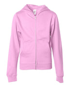 Youth Midweight Full-Zip Hooded Sweatshirt | SS4001YZ