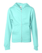 Youth Midweight Full-Zip Hooded Sweatshirt | SS4001YZ