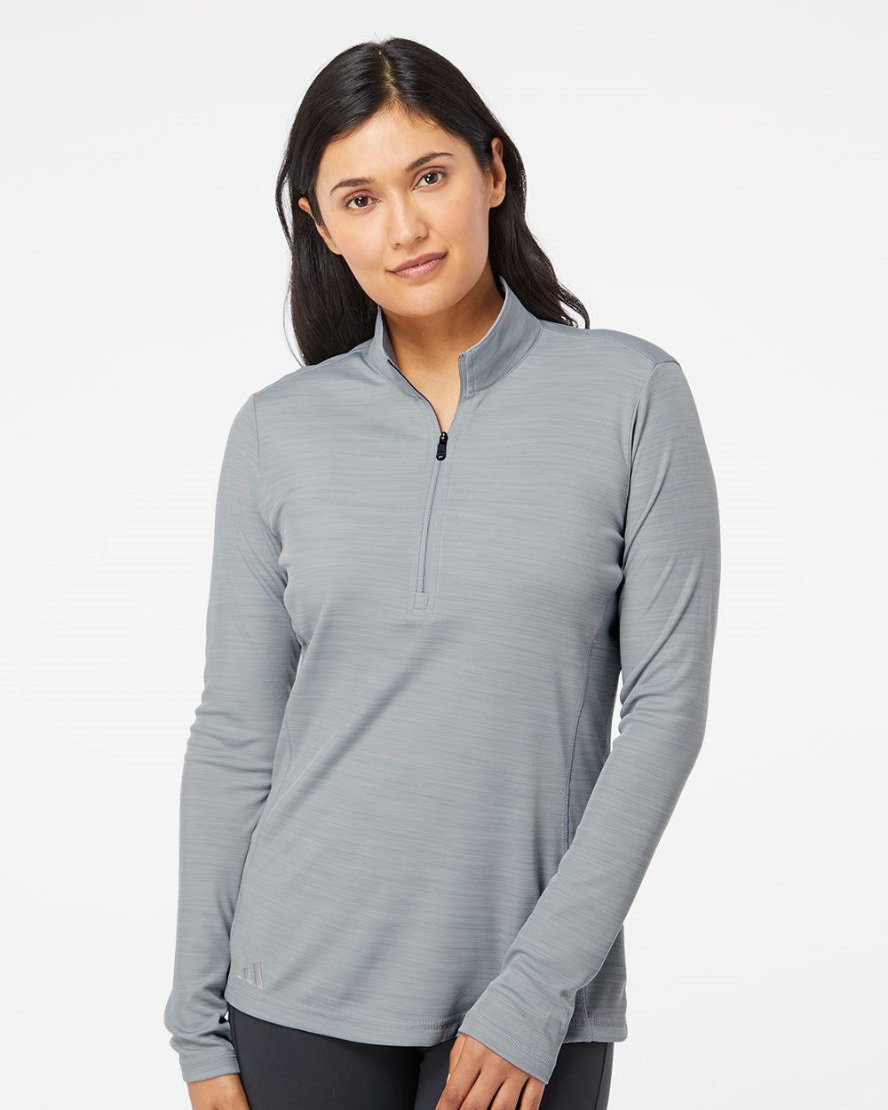 Women's Lightweight Mélange Quarter-Zip Pullover | A476