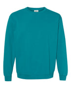 Sudadera unisex teñida prenda con cuello redondo | 1566
