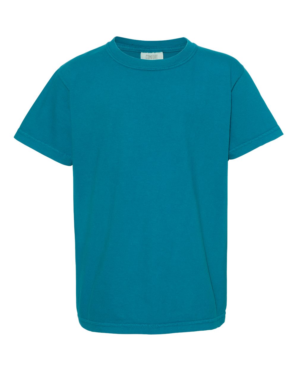 Camiseta juvenil teñida en prenda de peso pesado | 9018
