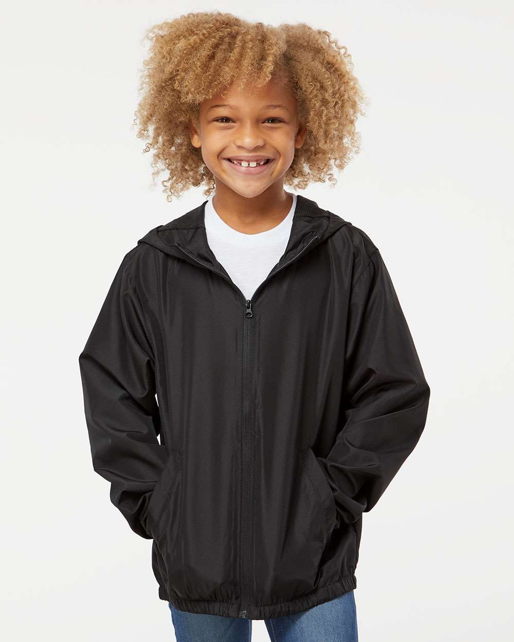 Youth Lightweight Windbreaker Full-Zip Jacket | EXP24YWZ