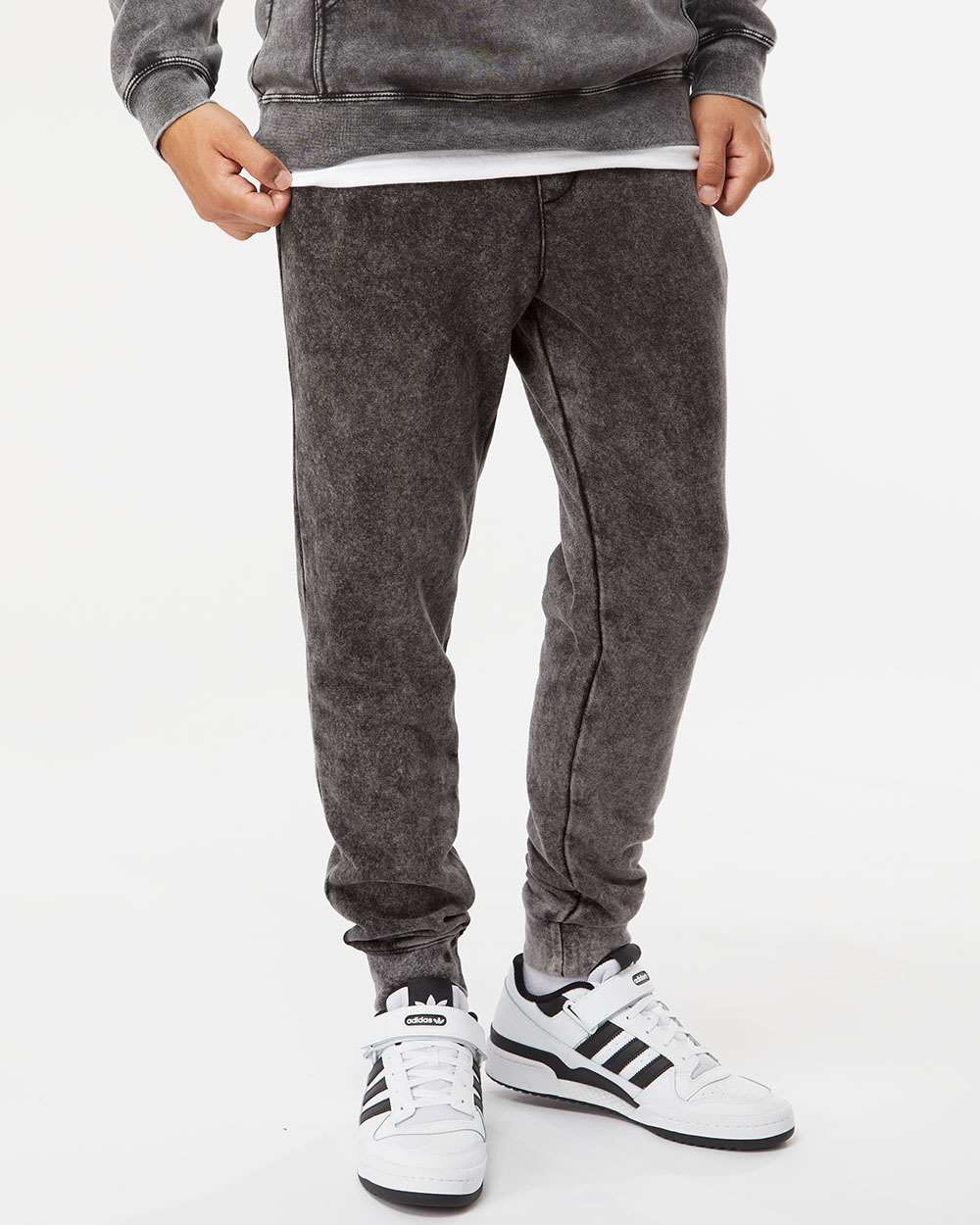 Pantalones de chándal unisex de forro polar con lavado mineral | PRM50PTMW