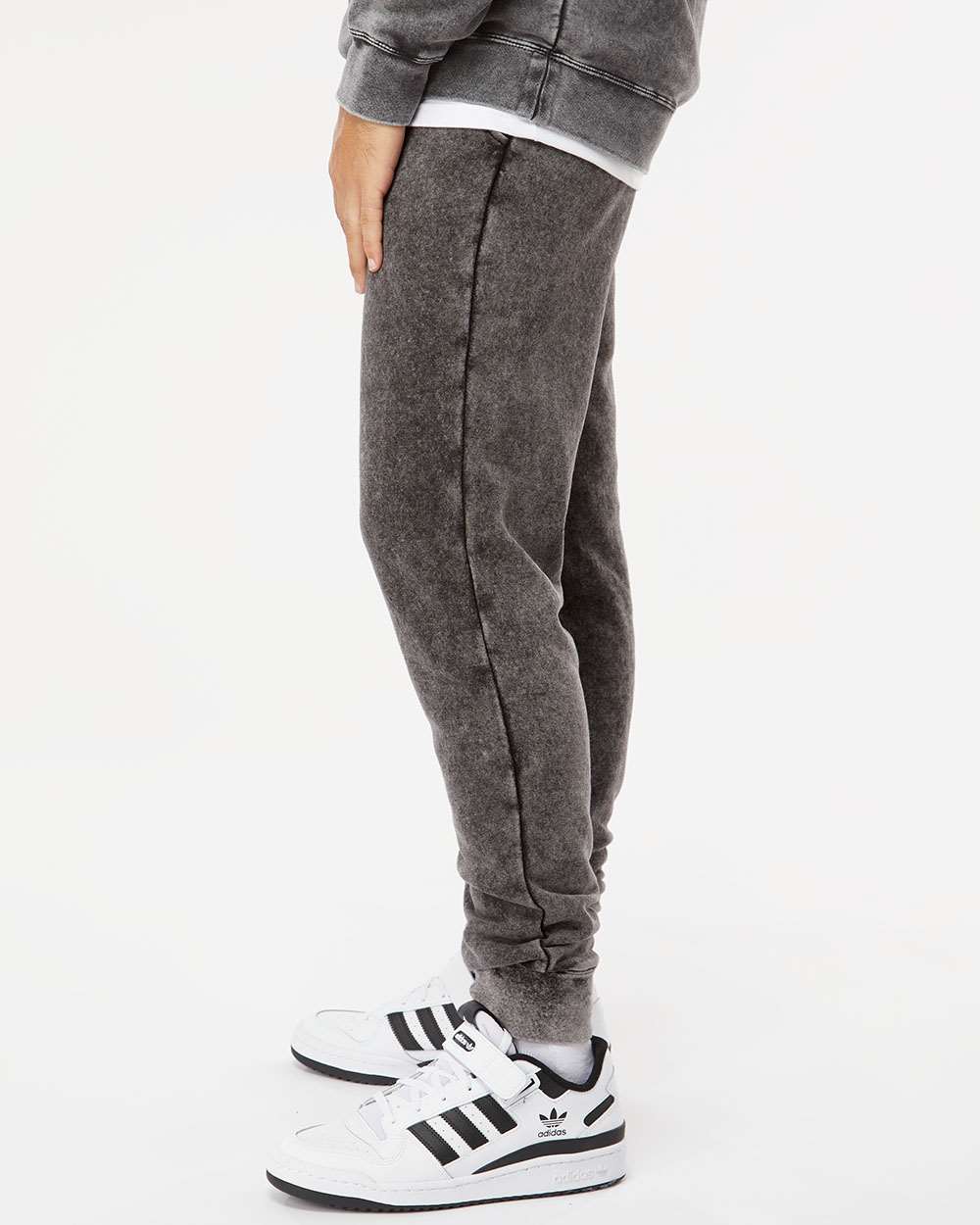 Pantalones de chándal unisex de forro polar con lavado mineral | PRM50PTMW