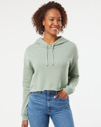 Women’s Lightweight Crop Hooded Sweatshirt | AFX64CRP