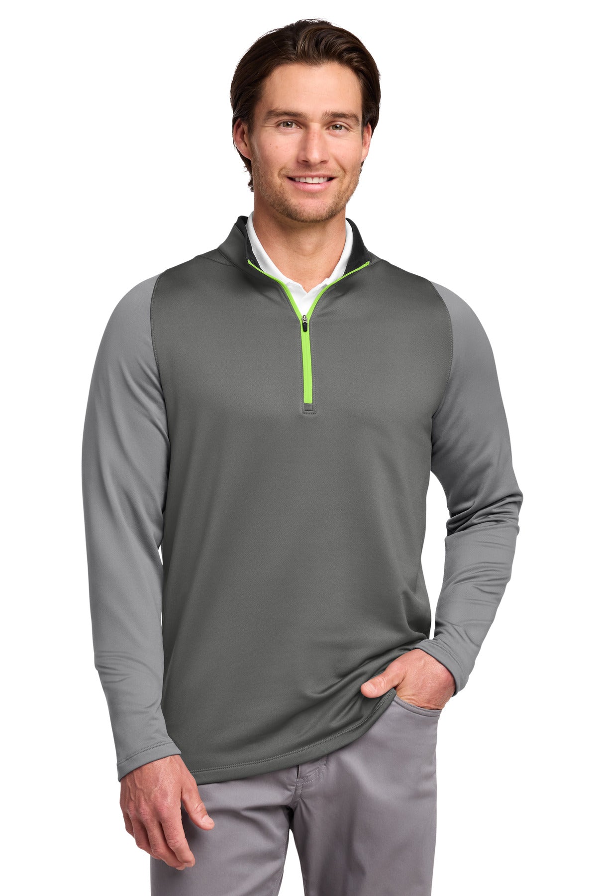 Nike 779795 Dri-FIT Stretch 1/2-Zip Cover-Up