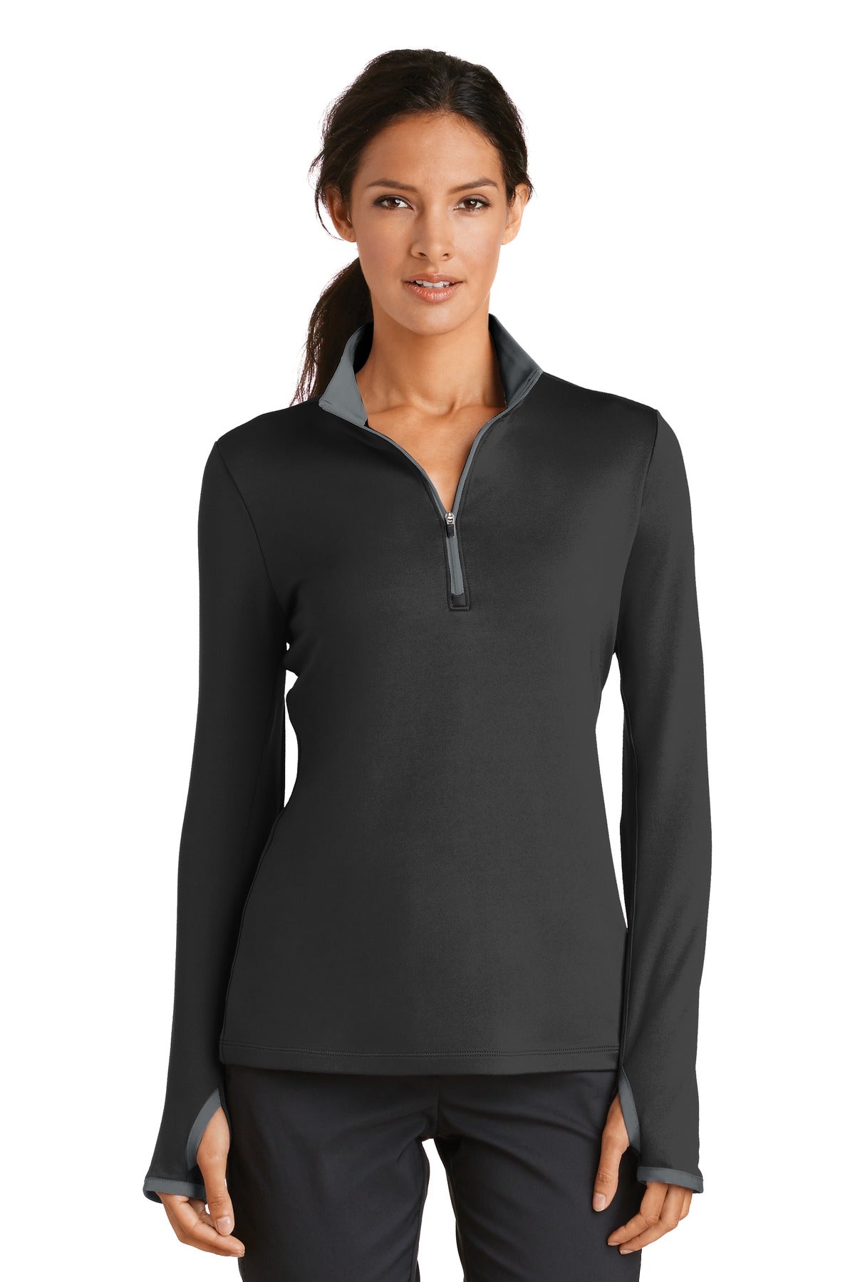 Nike 779796 Women's Dri-FIT Stretch 1/2-Zip Cover-Up