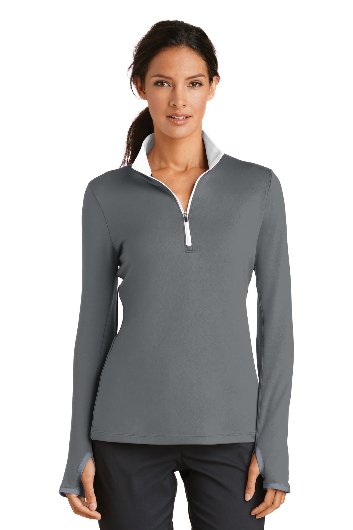 Nike 779796 Women's Dri-FIT Stretch 1/2-Zip Cover-Up