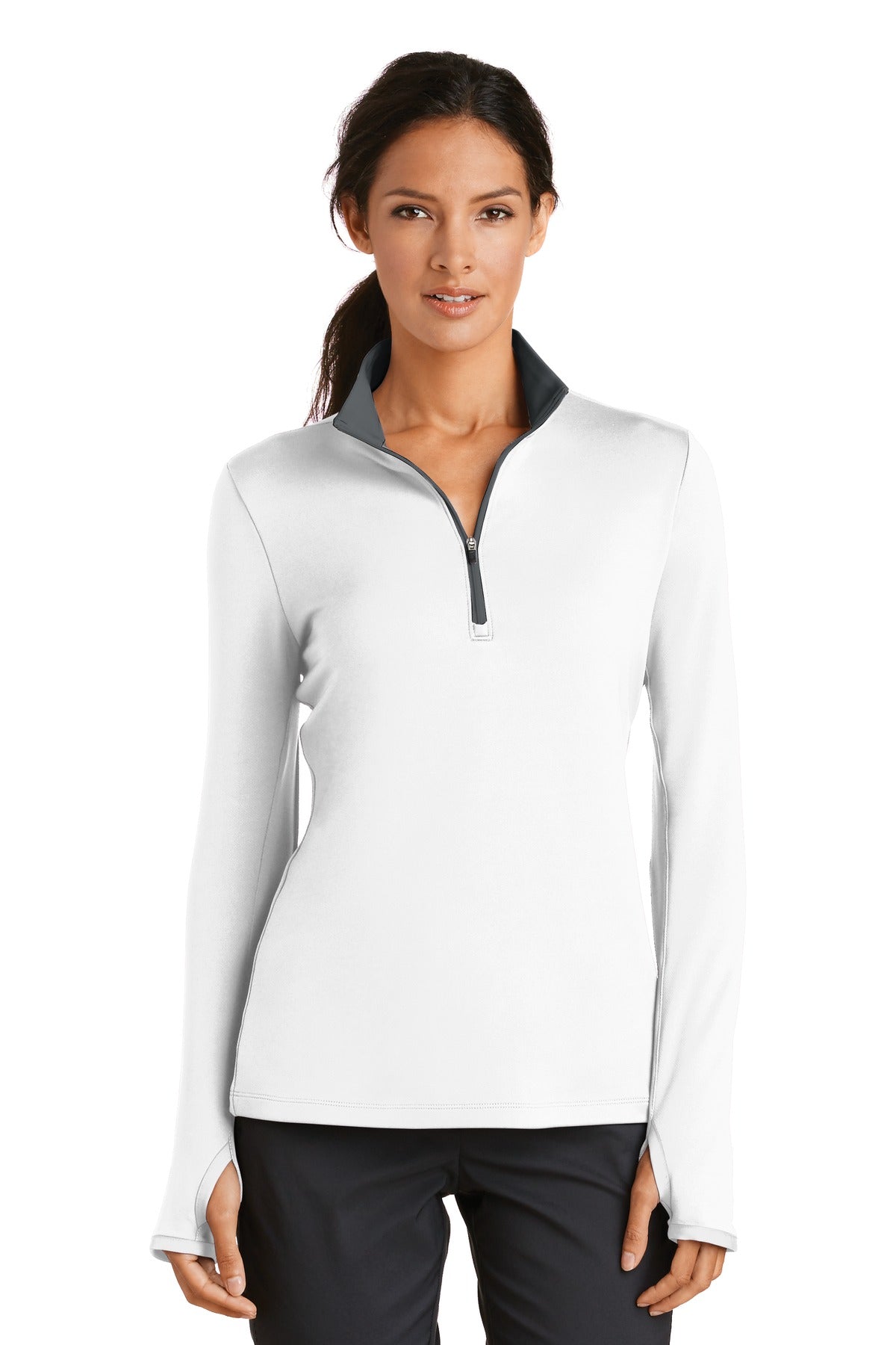 Nike 779796 Women's Dri-FIT Stretch 1/2-Zip Cover-Up