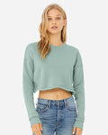 Women's Crop Crewneck Sweatshirt | 7503
