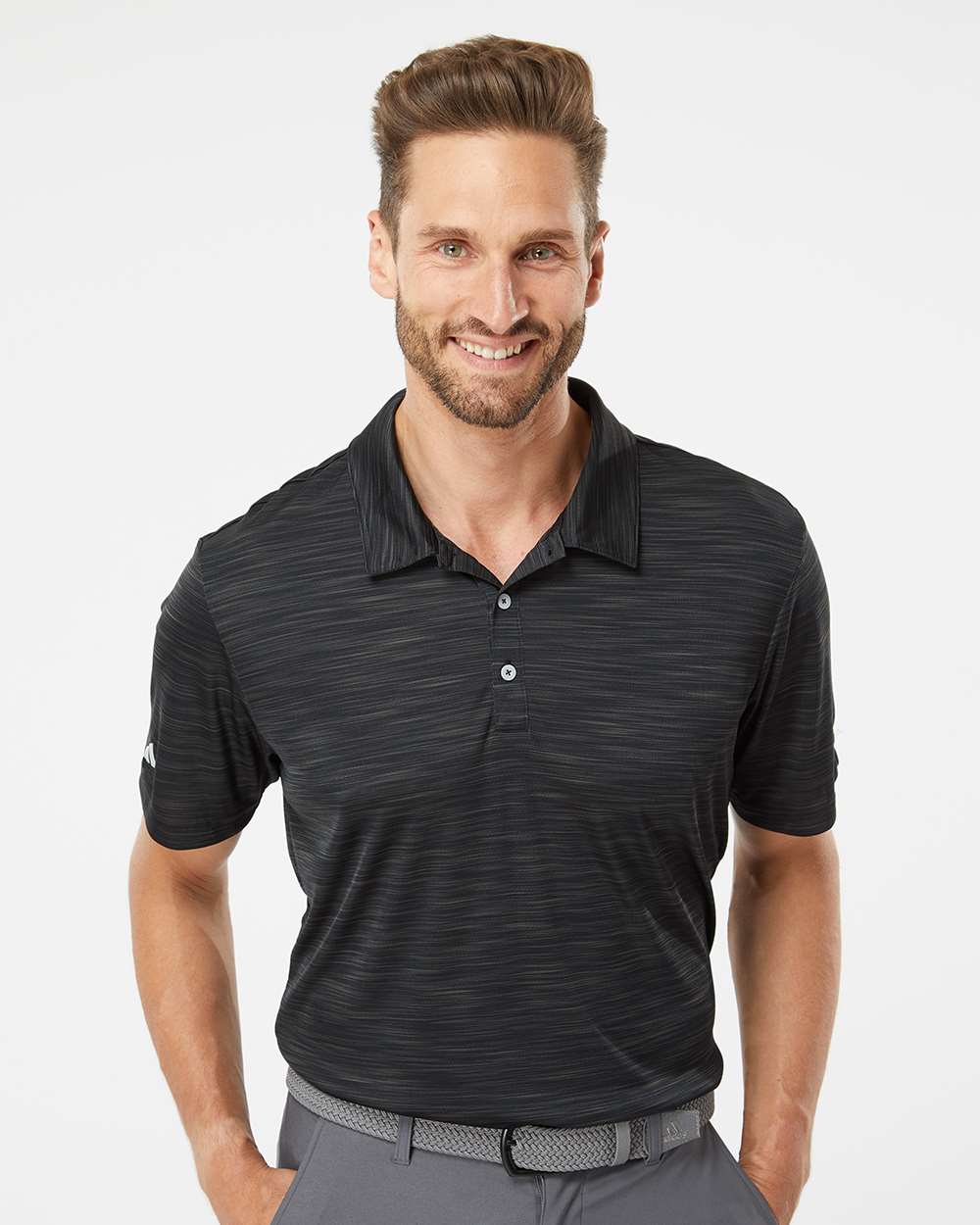 Men's Mélange Polo | A402