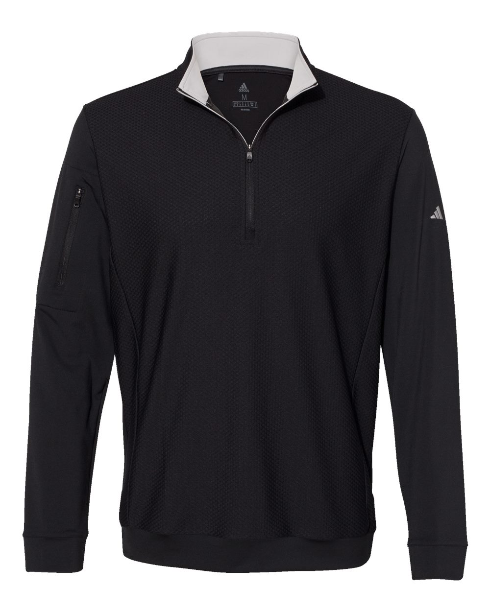 Men's Textured Quarter-Zip Pullover | A295