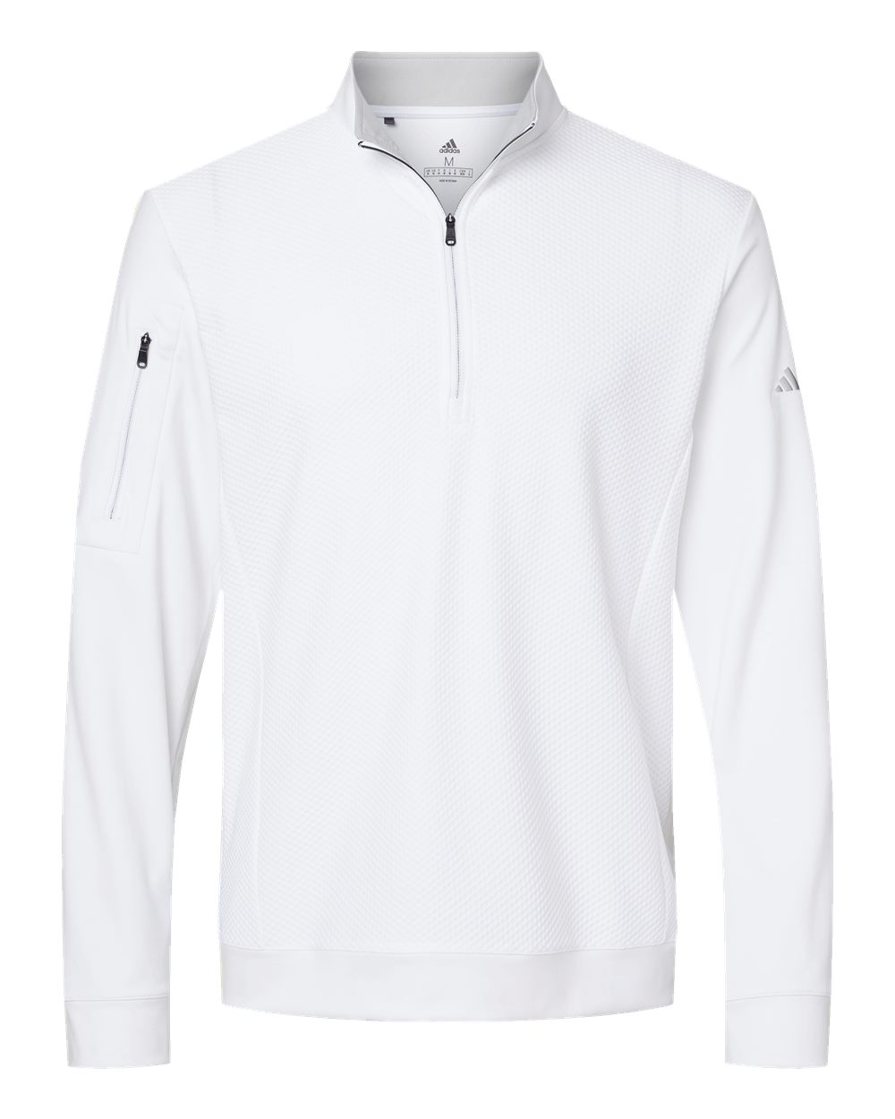 Men's Textured Quarter-Zip Pullover | A295