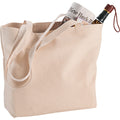 Zippered 12oz Cotton Canvas Shopper Tote | 7900-46 image 1