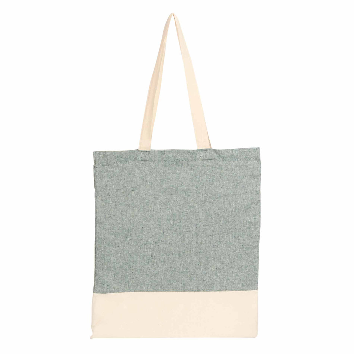 Split Recycled 5oz Cotton Twill Convention Tote | 7901-08 image 2