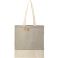 Split Recycled 5oz Cotton Twill Convention Tote | 7901-08 image 3