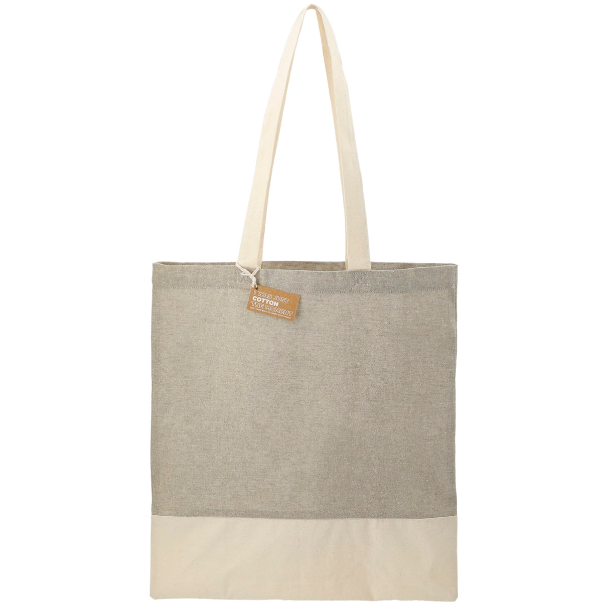 Split Recycled 5oz Cotton Twill Convention Tote | 7901-08 image 3