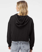 Women’s Lightweight Crop Hooded Sweatshirt | AFX64CRP