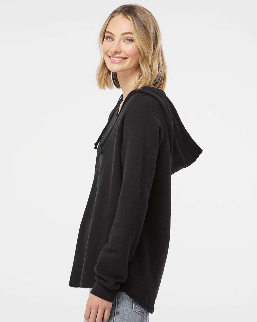 Women’s Lightweight California Wave Wash Hooded Sweatshirt | PRM2500