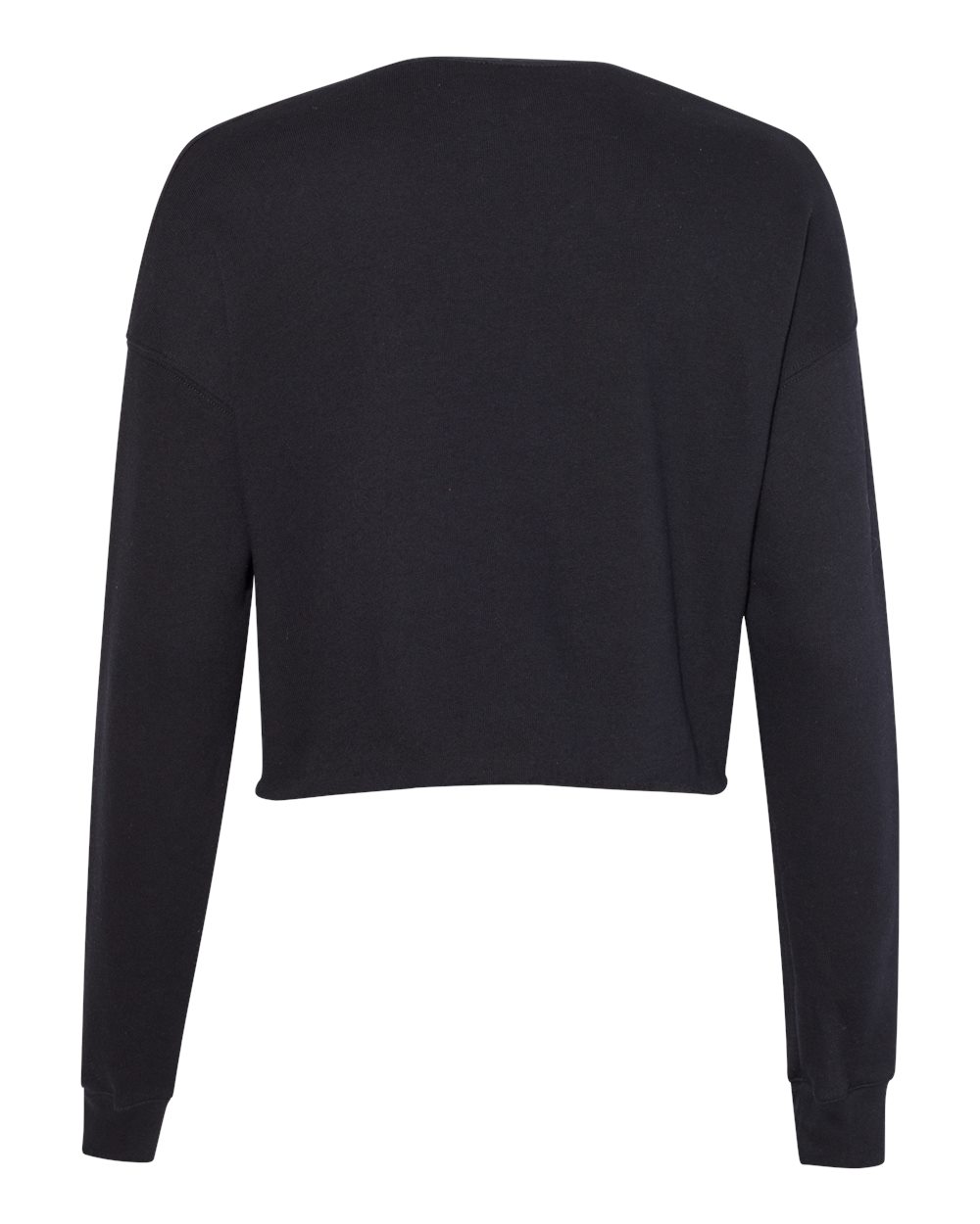 Sudadera Crop de Forro Polar para Mujer con Cuello Redondo | 7503