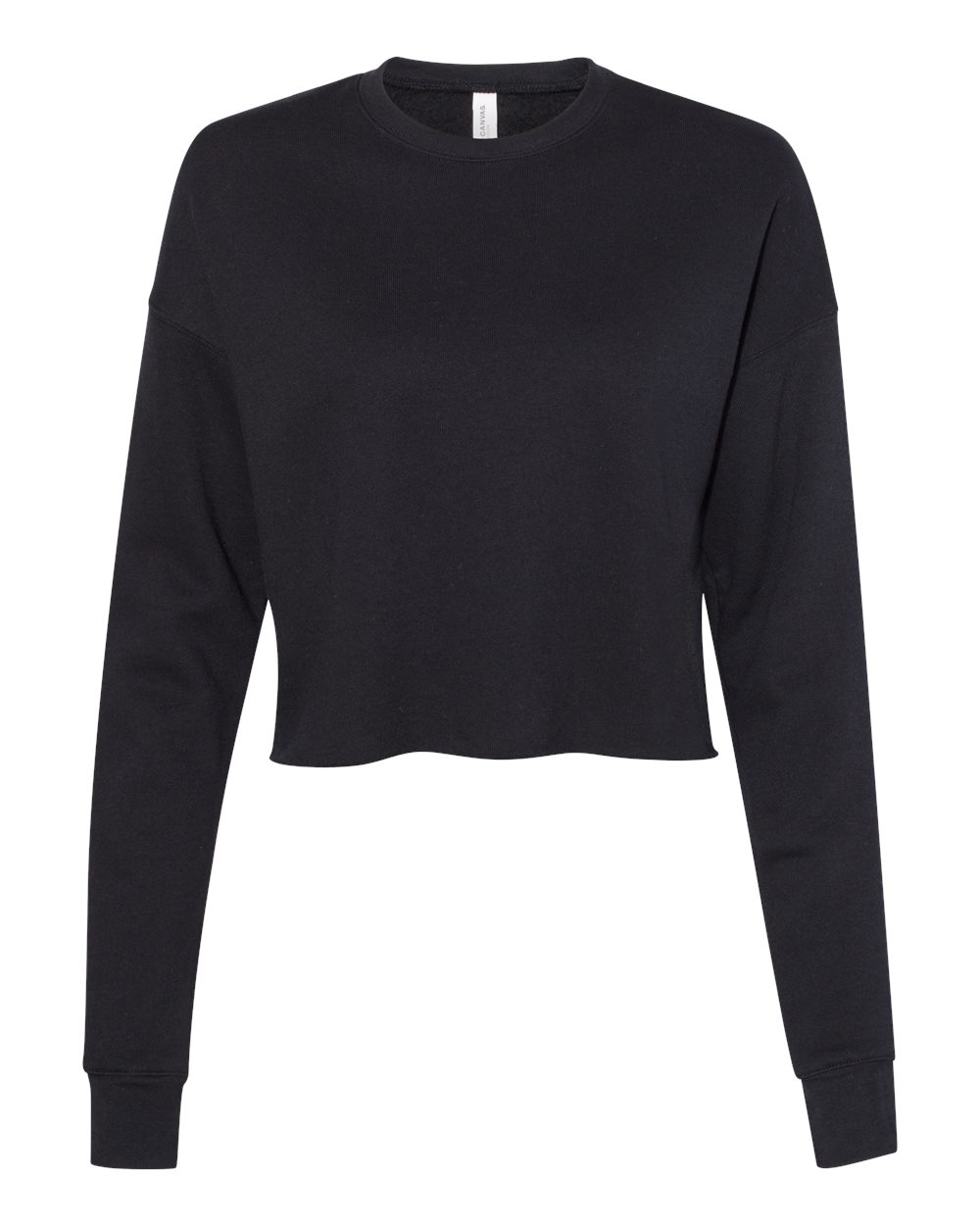Sudadera Crop de Forro Polar para Mujer con Cuello Redondo | 7503