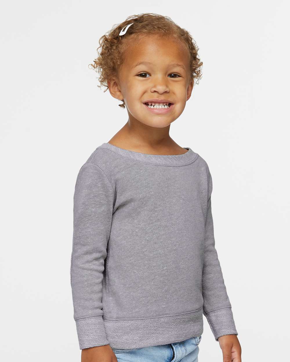 Toddler Harborside Mélange French Terry Crewneck Sweatshirt | 3379