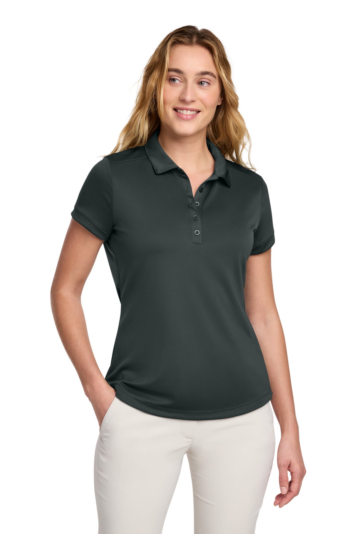Nike 811807 Women's Dri-FIT Players Modern Fit Polo
