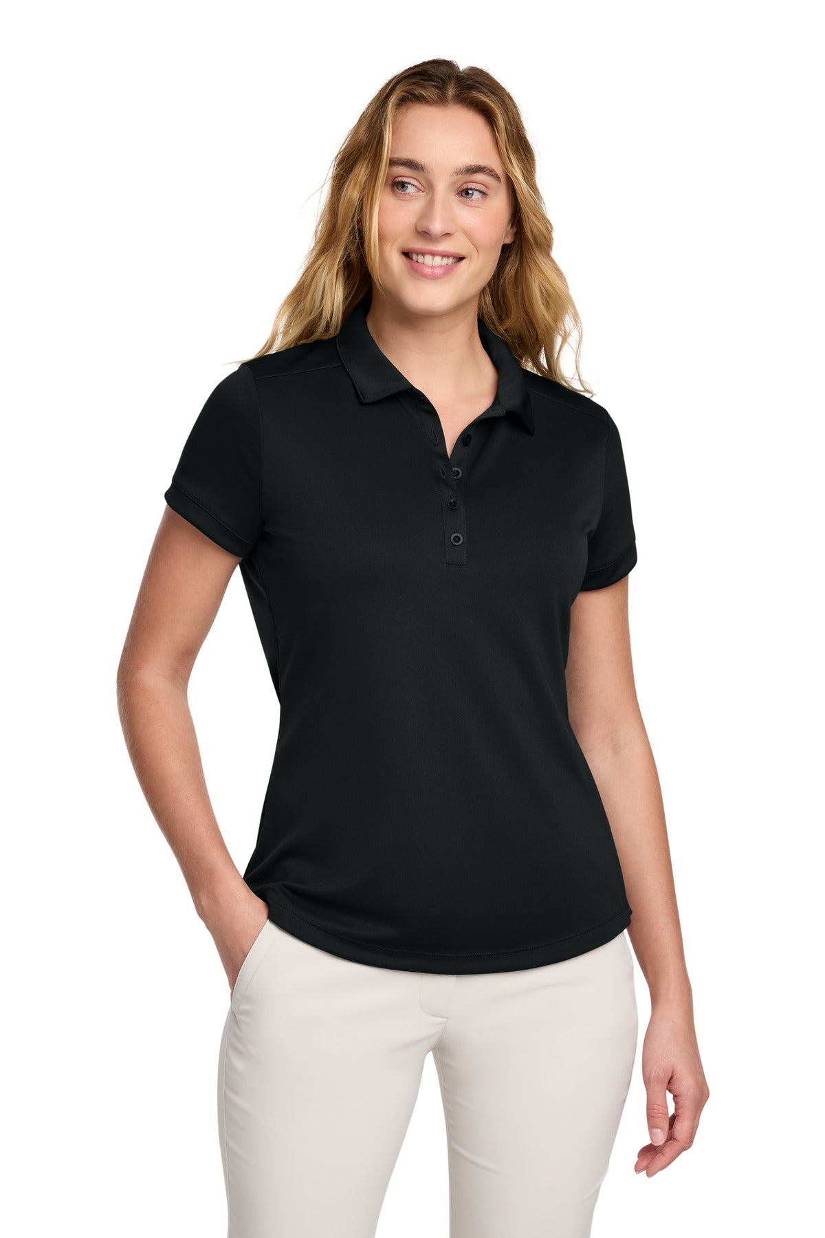 Nike 811807 Women's Dri-FIT Players Modern Fit Polo