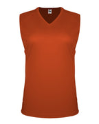 Women's Sleeveless V-Neck T-Shirt | 5663