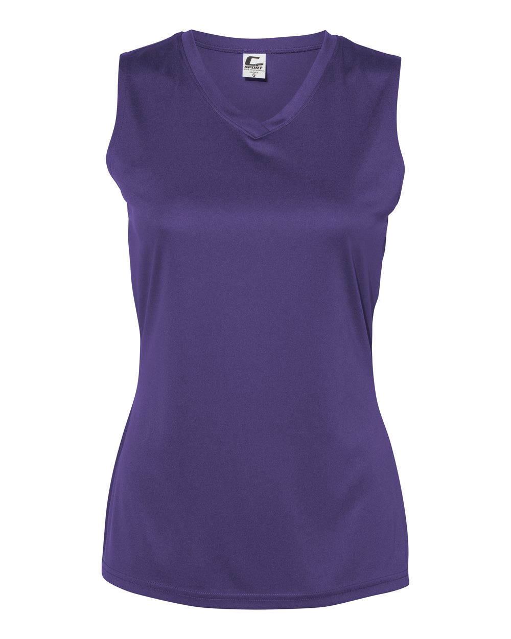 Women's Sleeveless V-Neck T-Shirt | 5663