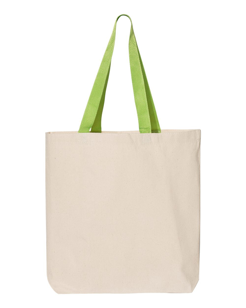 11L Canvas Tote with Contrast-Color Handles | Q4400