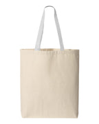 11L Canvas Tote with Contrast-Color Handles | Q4400
