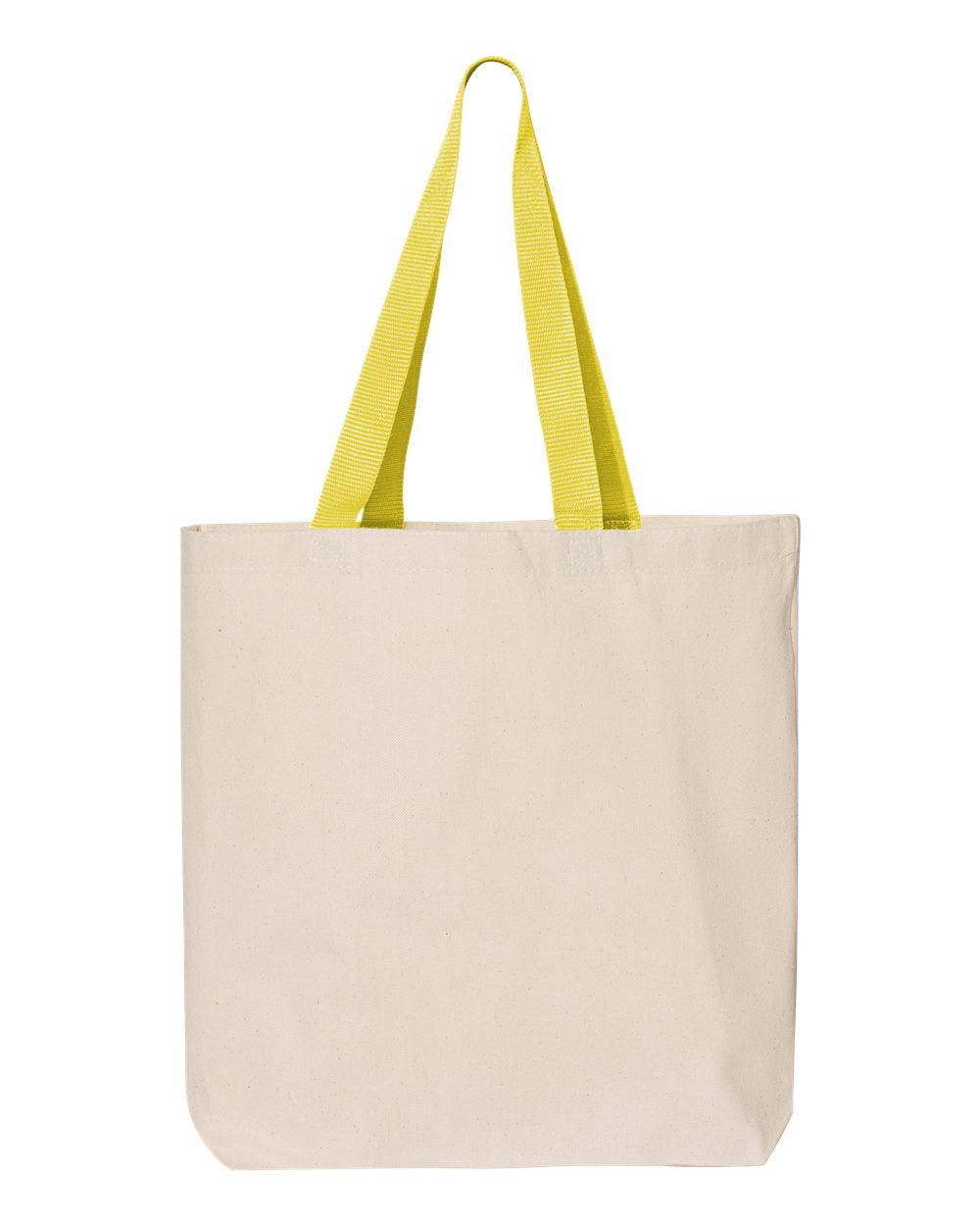 11L Canvas Tote with Contrast-Color Handles | Q4400