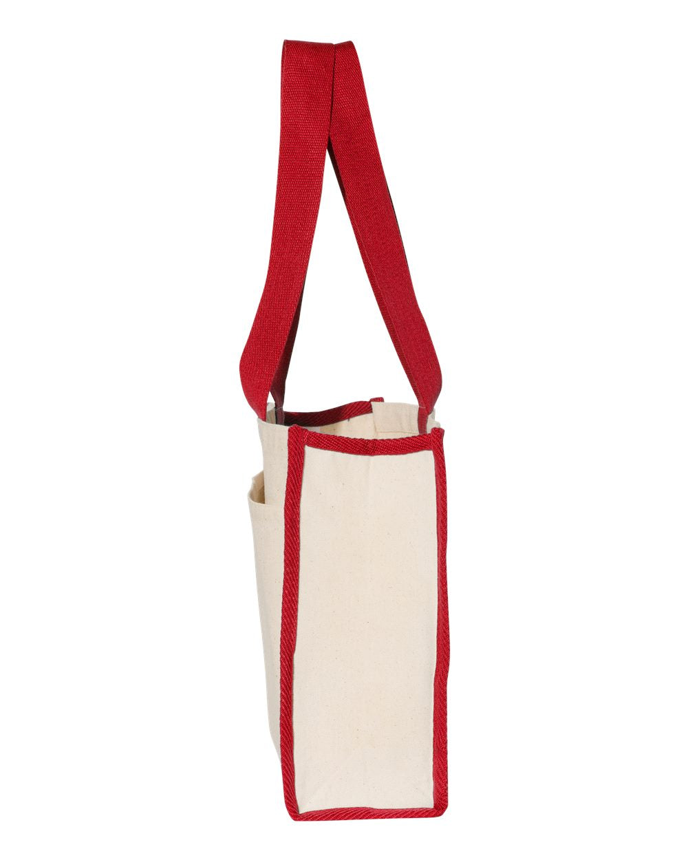 14L Tote with Contrast-Color Handles | Q1100