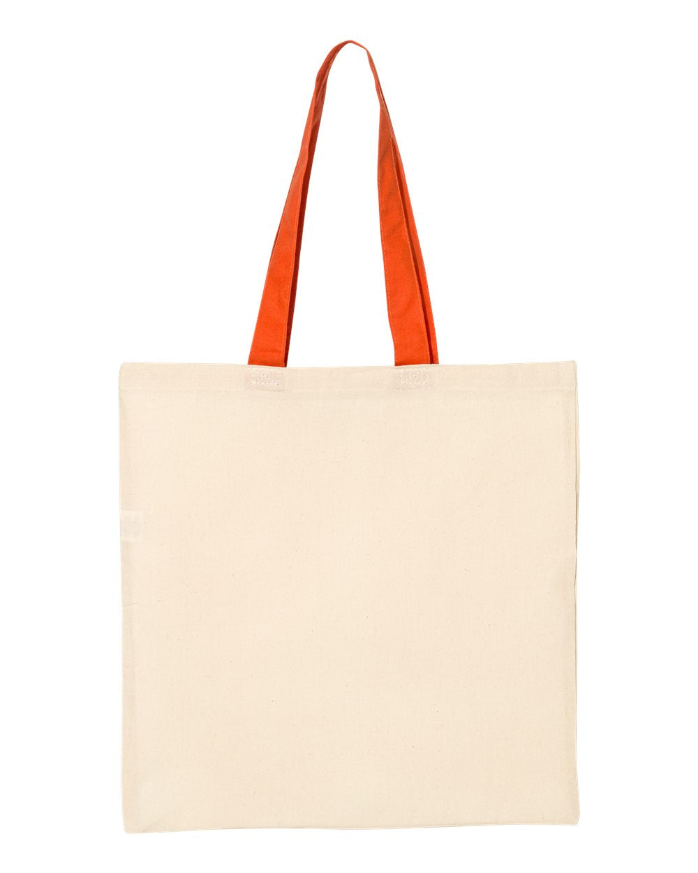 Economical Tote with Contrast-Color Handles | QTB6000