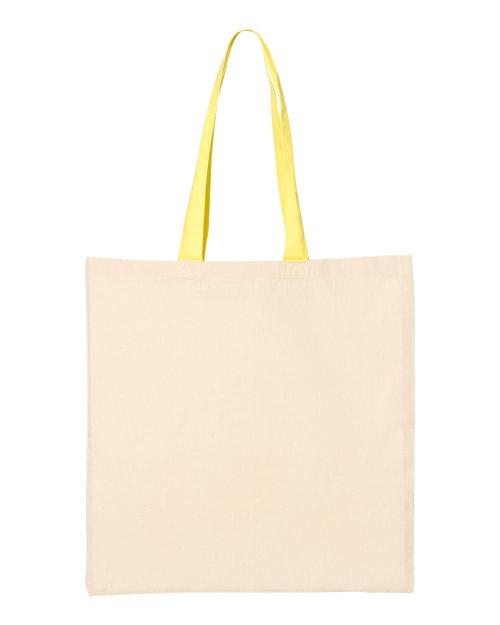 Economical Tote with Contrast-Color Handles | QTB6000