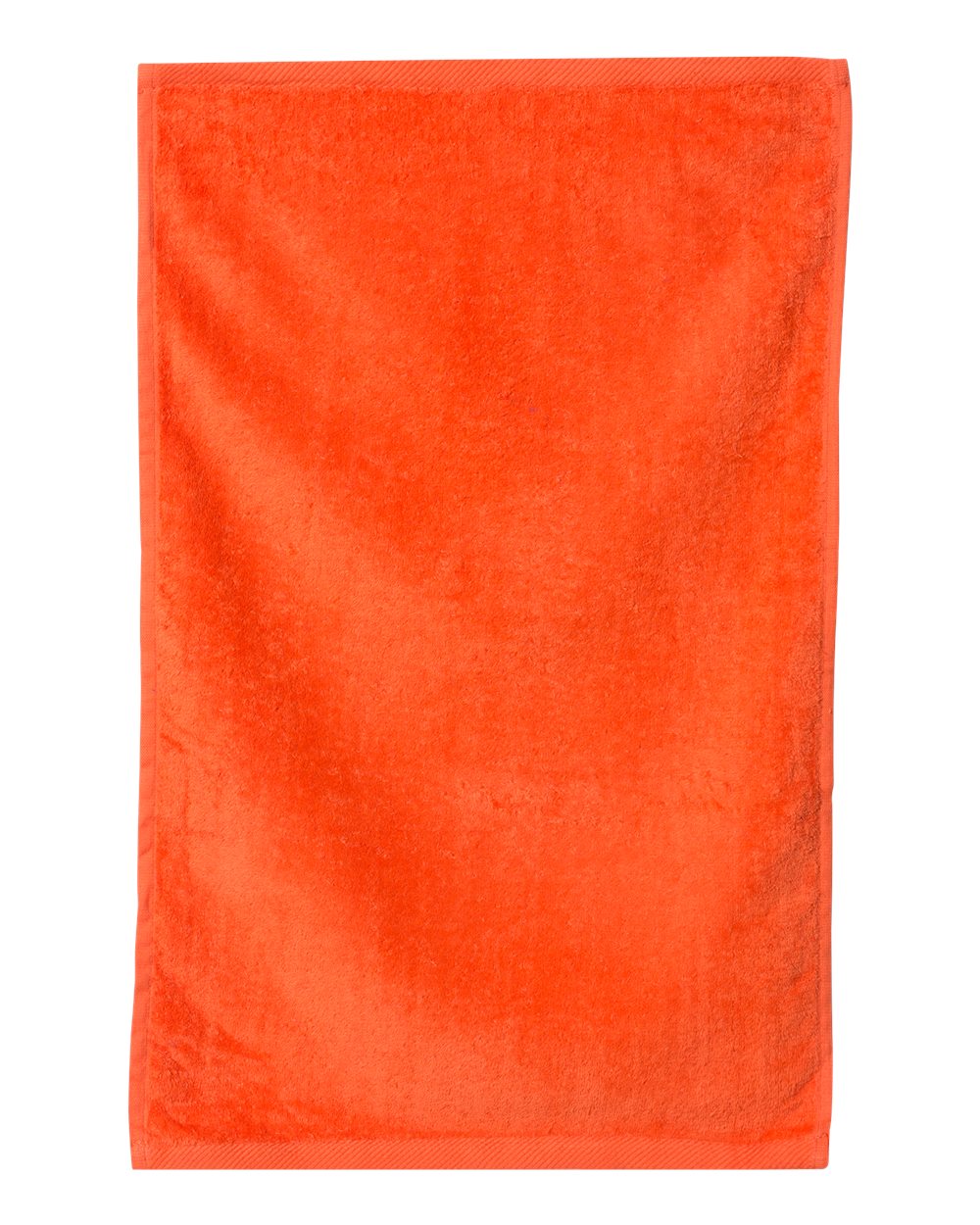 Q-Tees T200 Hemmed Hand Towel - Orange