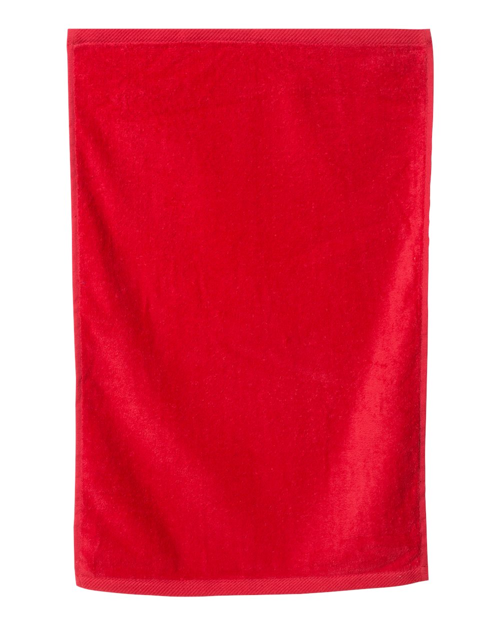 Q-Tees T200 Hemmed Hand Towel - Red