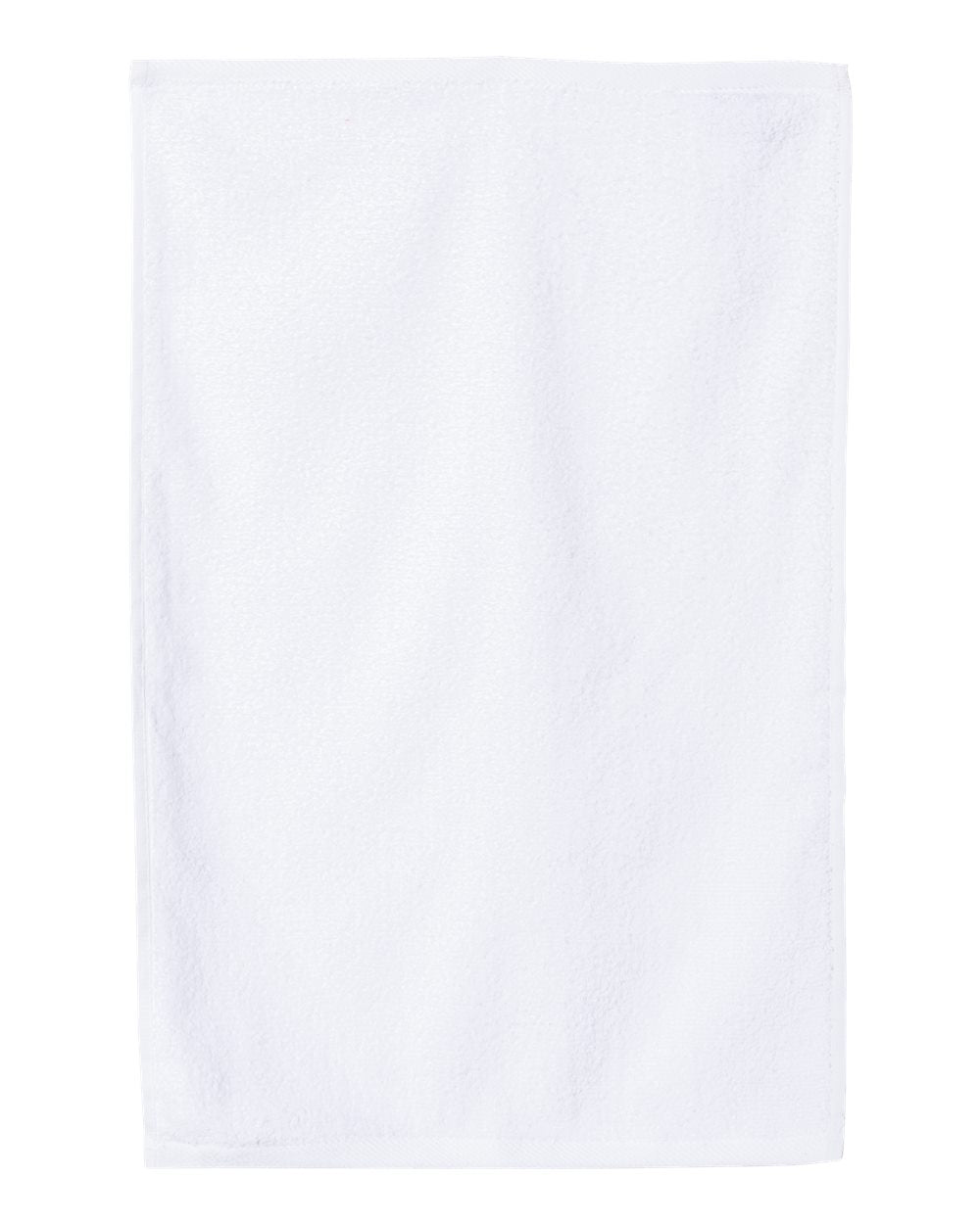 Q-Tees T200 Hemmed Hand Towel - White