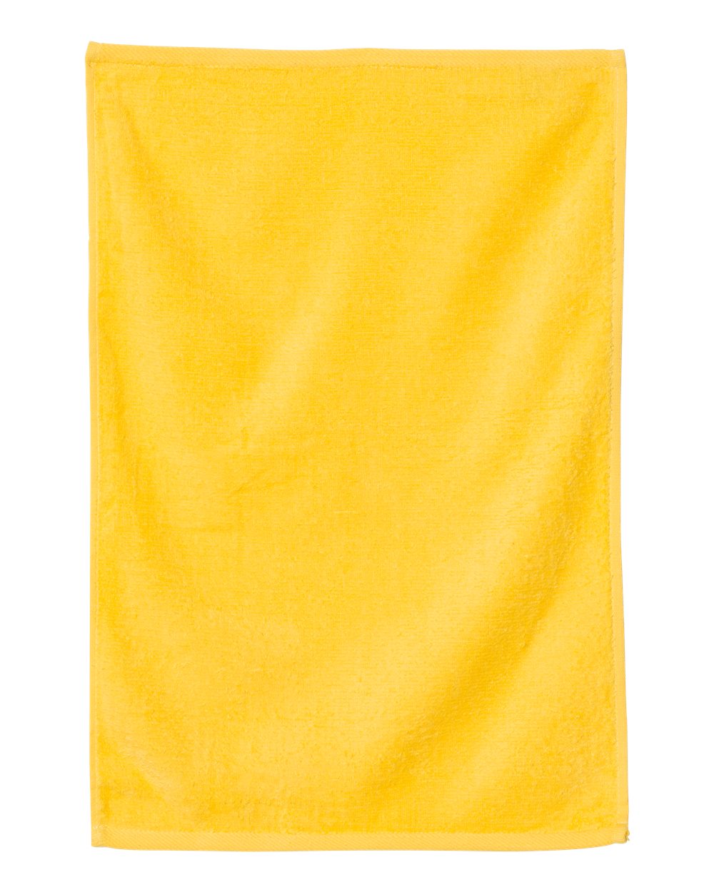 Q-Tees T300 Deluxe Hemmed Hand Towel - Yellow