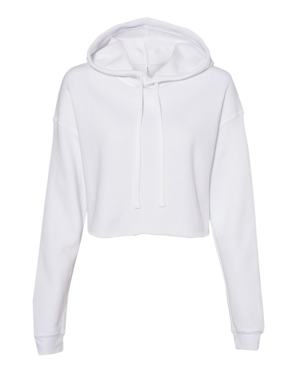 Women's Crop Fleece Hoodie Sweatshirt | 7502