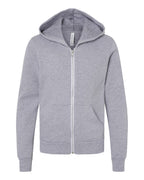 Youth Sponge Fleece Full-Zip Hoodie Sweatshirt | 3739Y