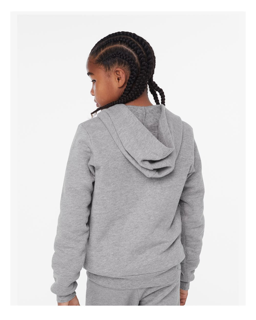 Youth Sponge Fleece Full-Zip Hoodie Sweatshirt | 3739Y