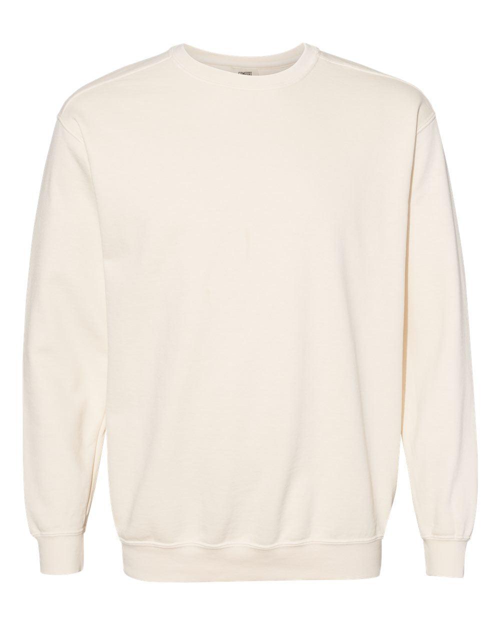 Comfort Colors 1566 Unisex Garment-Dyed Crewneck Sweatshirt - Ivory